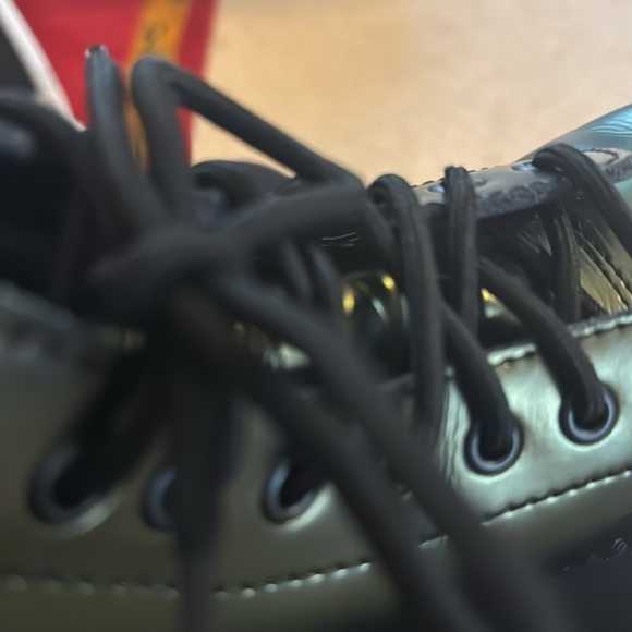 Gold Chroma Doc Martens 1460 Pascal Leather Boots - Picture 10 of 11